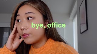 MOVING OUT OF OUR OFFICE (vlog)
