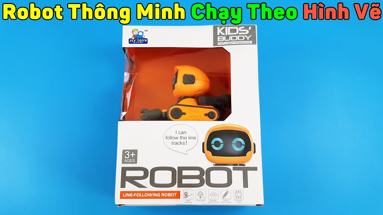 Đồ Chơi Robot Thông Minh Chạy Theo Hình Vẽ Trên Giấy, Mua Online Trên Shopee