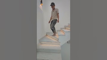 Hoàn thiện thi công đèn LED cầu thang tích hợp cảm biển chuyển động