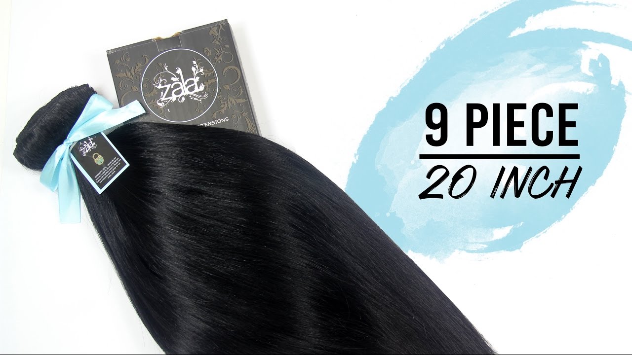 ZALA Jet Black #1 20 inch 9 piece