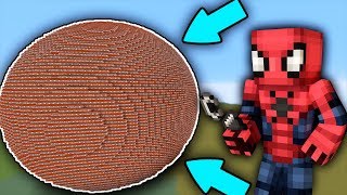 Örümcek Adam Vs 100,000 Tnt - Minecraft