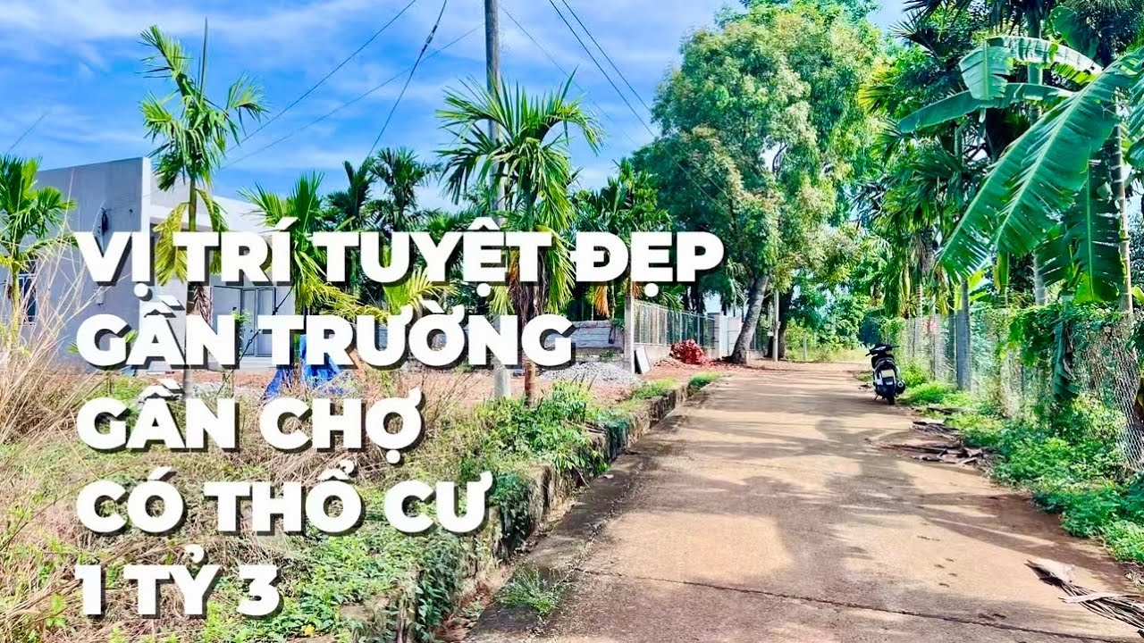 Giá quá rẻ 1 tỷ 3 có ngay đất vườn có thổ cư , vị trí rất đẹp ở BR-VT
