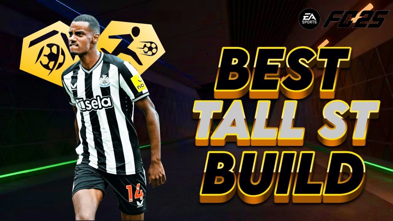 BEST *ISAK* TALL STRIKER Build For ENDGAME FC25|Pro Clubs