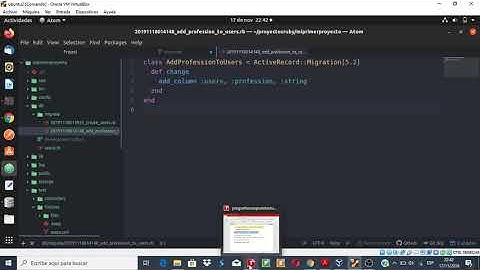 7.- Tips Ruby on Rails:  ¿Cómo agrego un campo de forma posterior a la creación de la tabla?