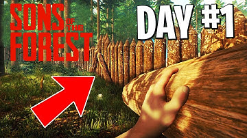 Sons Of The Forest Guide For DAY 1 | Get The Best Start | The Forest 2 Tips