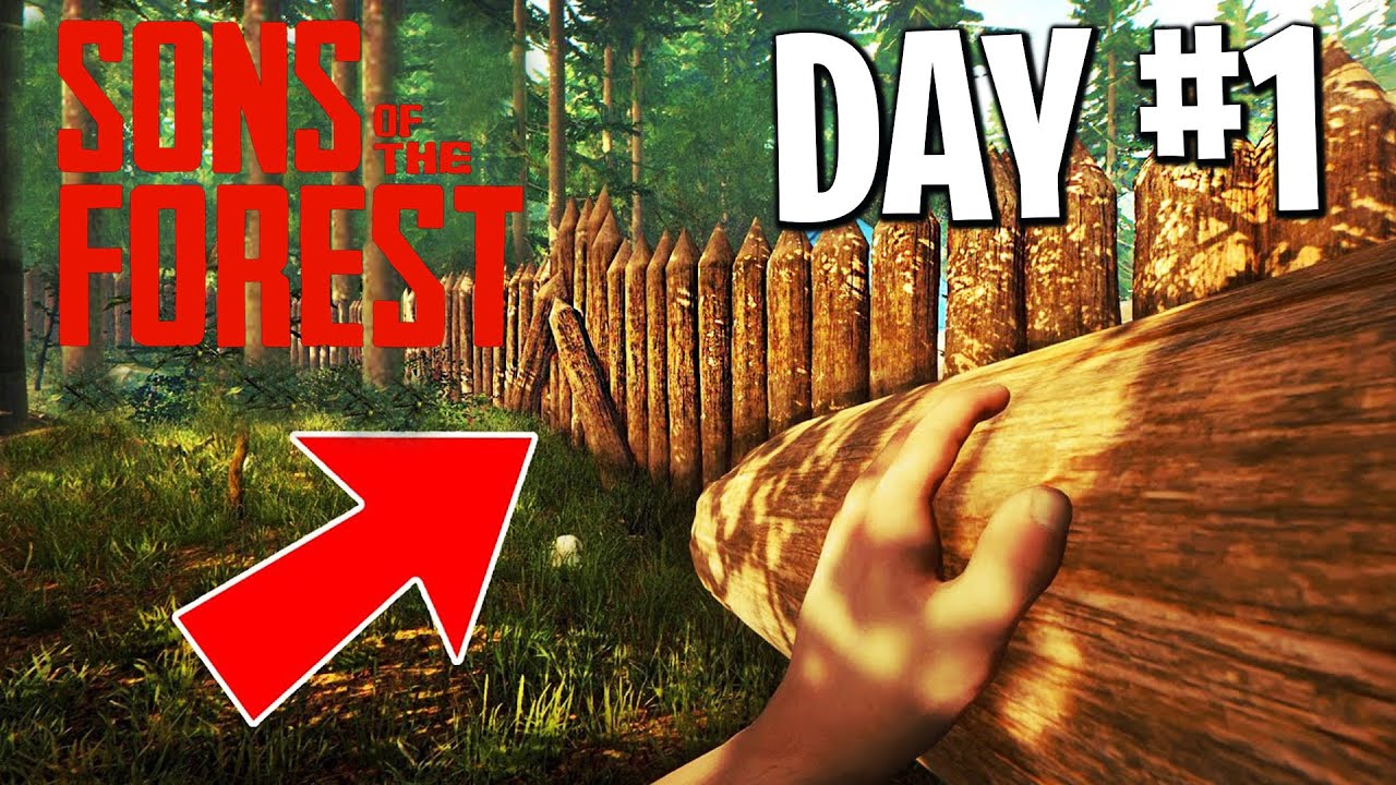 Sons Of The Forest Guide For DAY 1, Get The Best Start