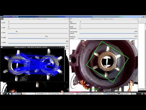 Raspberry PI + OpenCV + Industrial smart camera + S7-1200