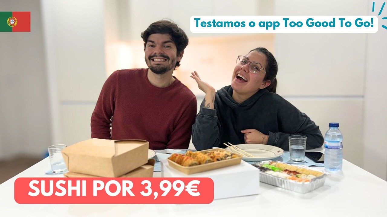 EP 33 - Testamos o app  Too Good To Go aqui em Portugal! Será que vale a pena?