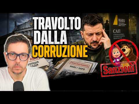 Video ZELENSKY TRAVOLTO DALLA CORRUZIONE | KIEV SANZIONA MASHA E ORSO