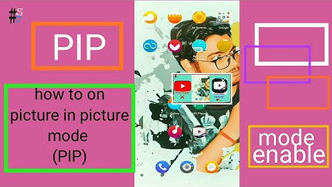 How to enable picture in picture mode (PIP)||YouTube vanced PIP mode||