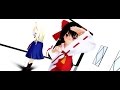 【東方MMD】巫女と人形使いがスイートマジックを踊ってくれました。【霊夢・アリス】