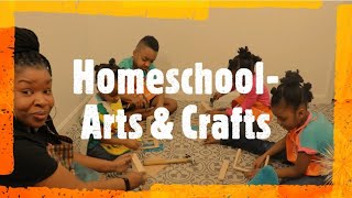 Arts & Crafts Home Depot Valentine's Box-Homeschool
