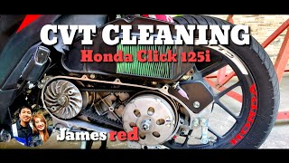 CVT Cleaning to Honda Click 125i