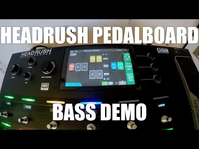Headrush pedalboard for bass Clearance
