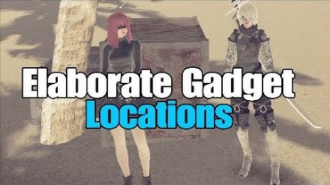 Elaborate Gadget Farm Locations - Nier Automata