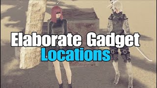 Elaborate Gadget Farm Locations - Nier Automata