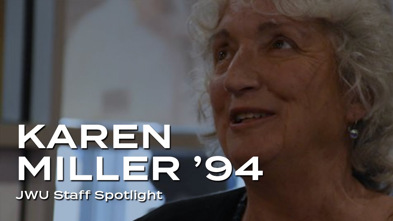 Staff Spotlight: Karen Miller '94 - YouTube
