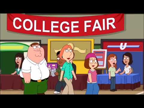 Family guy- Peter takes Meg to College