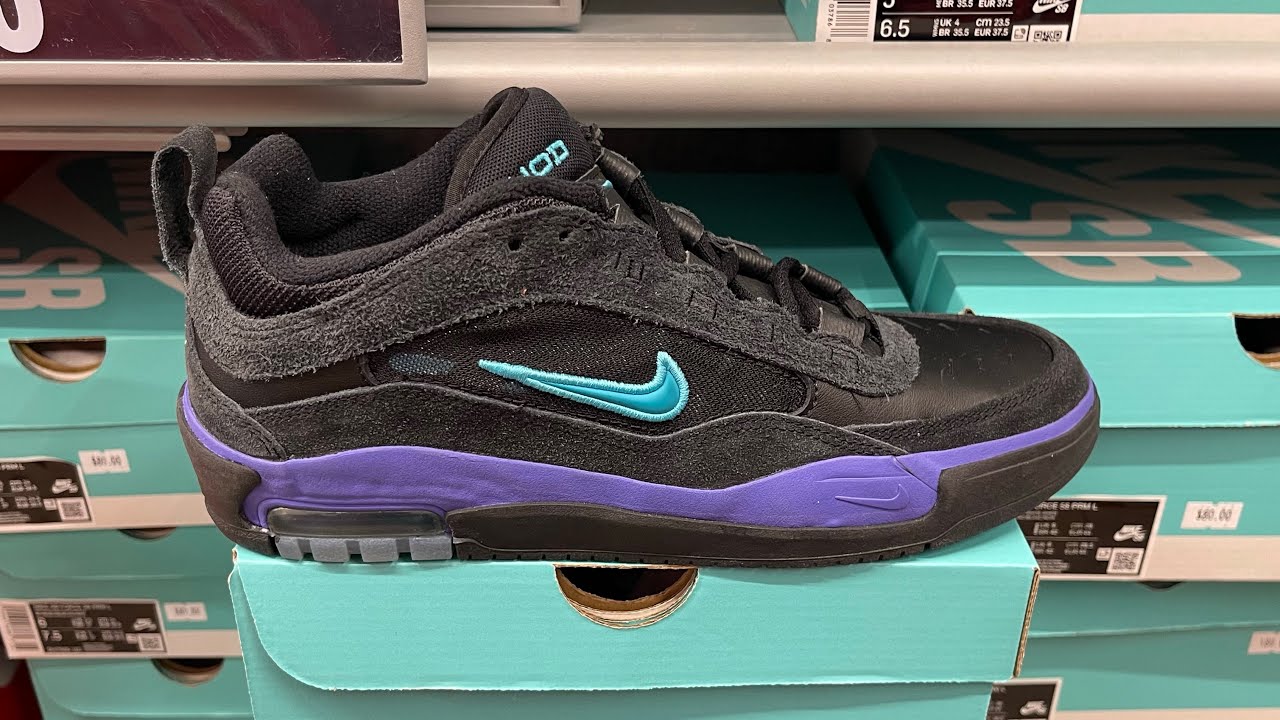 Nike SB Air Max Ishod Wair “Black Grape” - Style Code: FB2393-003 