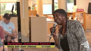 Juneteenth: Burlington Juneteenth Concert/Dance with Jenni Johnson