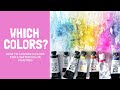 🎨How To Choose Colors For A Watercolor Painting🎨