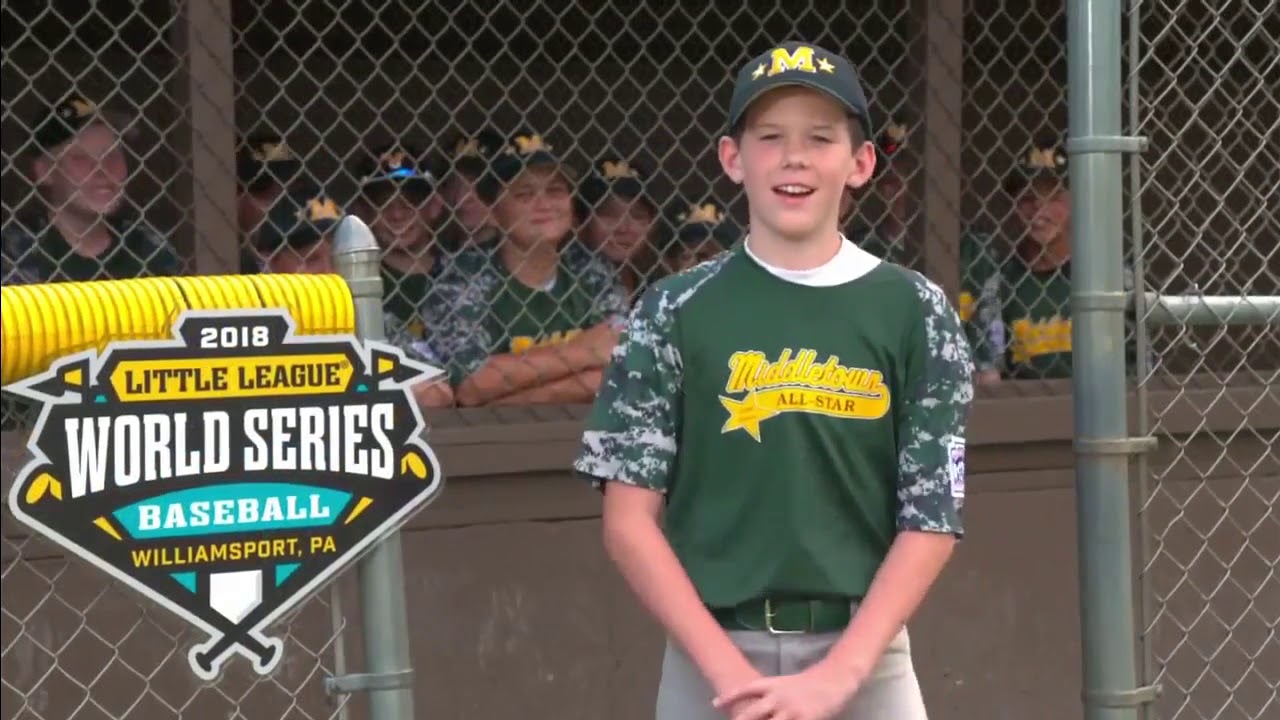 LLWS 2018 Regional Intros New Jersey YouTube