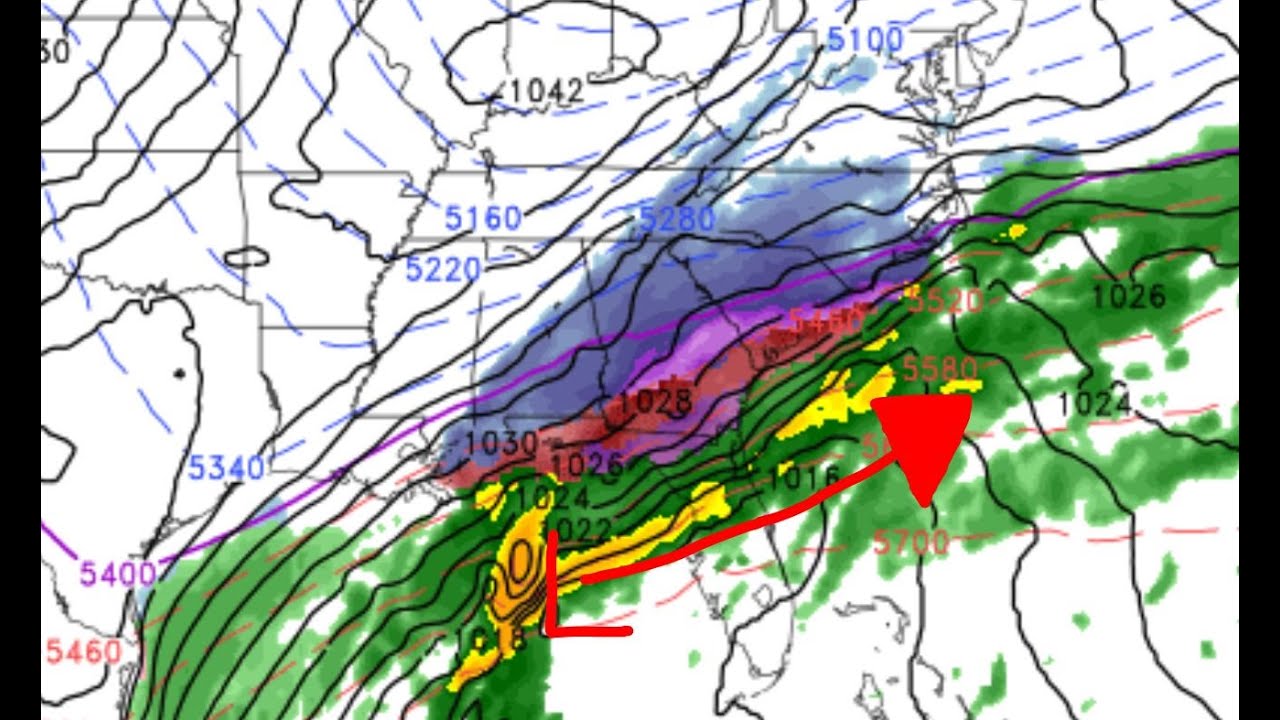 Major Winter Storm to Hit the Deep South! Historic Snowfall Possible ...