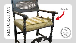 Antique chair RESTORATION - ANTIQUE Bobbin Chair