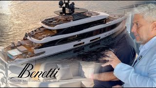 Benetti Oasis 40 Metros  (WALKTHROUGH) - Cannes Yachting Festival