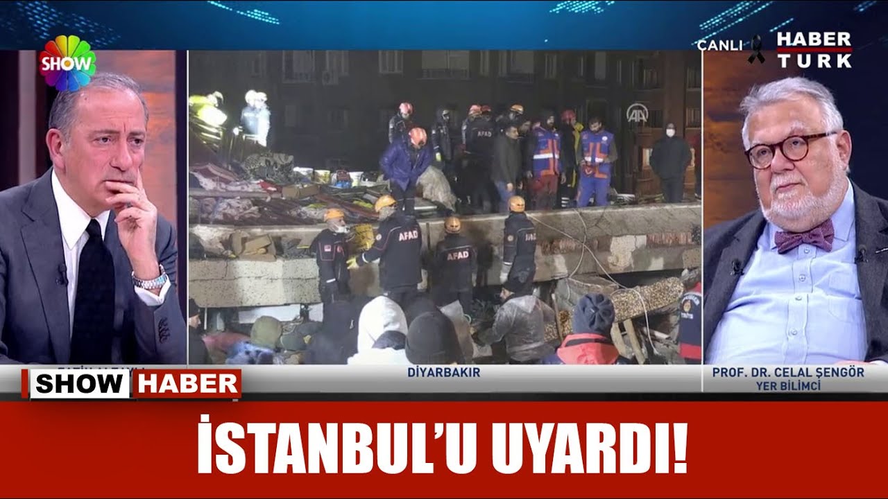 Prof. Dr. Celal Şengör'den İstanbul depremi uyarısı