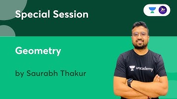 Geometry  | General Aptitude | Saurabh Thakur