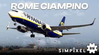 SimPixel Rome Ciampino | Microsoft Flight Simulator @iniBuilds