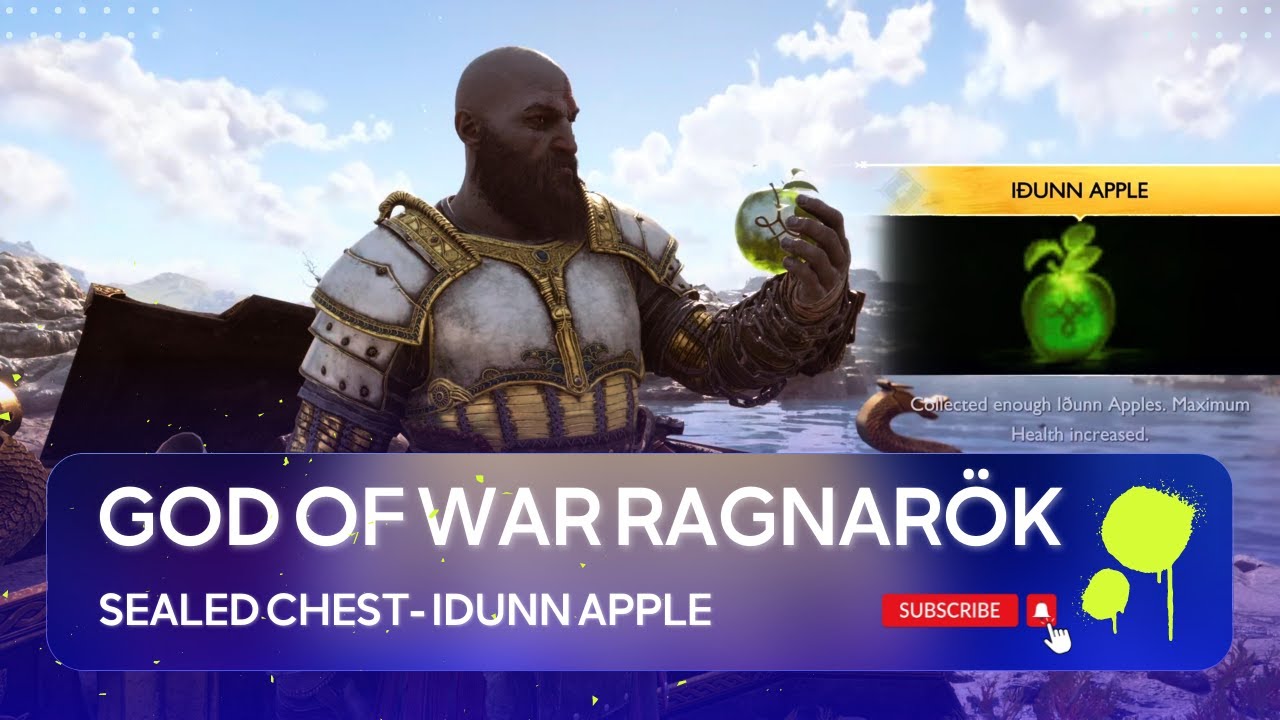 Sealed Chest God of War Ragnarok IDUNN APPLE How to Increase