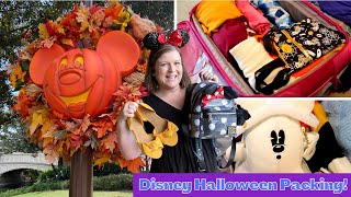 Packing for Halloween Disney Cruise &amp; Mickey&#39;s Not So Scary Halloween Party