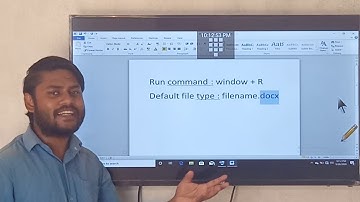 MS Word Interface | #wordpart1 | Title bar | Menu bar | Ribbon | Status bar