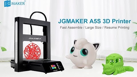JGMaker A5S 3D Printer 305*305*320mm 32Bit Motherboard Easy Assemble Resume Printing Power Off