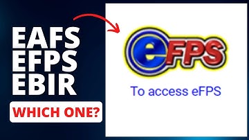 eAFS vs eFPS and eBIRForms I Which one is right to use? 🤔