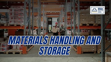 Safe Materials Handling | Storage Training | Workplace Safety Certification