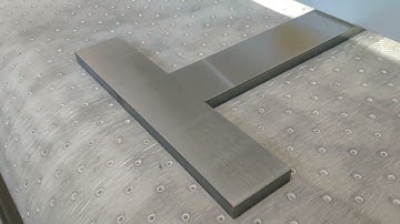 Jonsen SGP800 laser cutting parts deburring and edge rounding (letter signage)