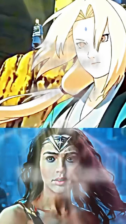 Tsunade Vs Wonder Woman #tsunade #wonderwoman #anime #dceu #edit #vsedit #shorts #naruto