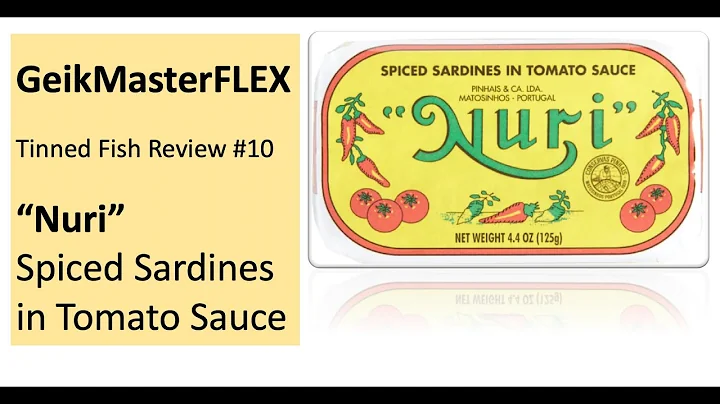 Tinned Fish #10: Nuri Spiced Sardines in Tomato Sauce