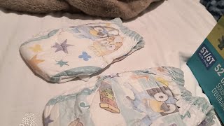 NEW Bluey Pampers Easy Ups 5T 6T Review ft @diaper_guy0347