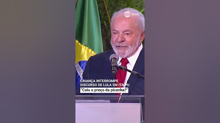 "Caiu o preço da picanha?", pergunta criança durante discurso de Lula #shorts