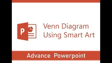 Learn How to Create Venn Diagram Using Smart Art PowerPoint  | Learning Advance Powerpoint