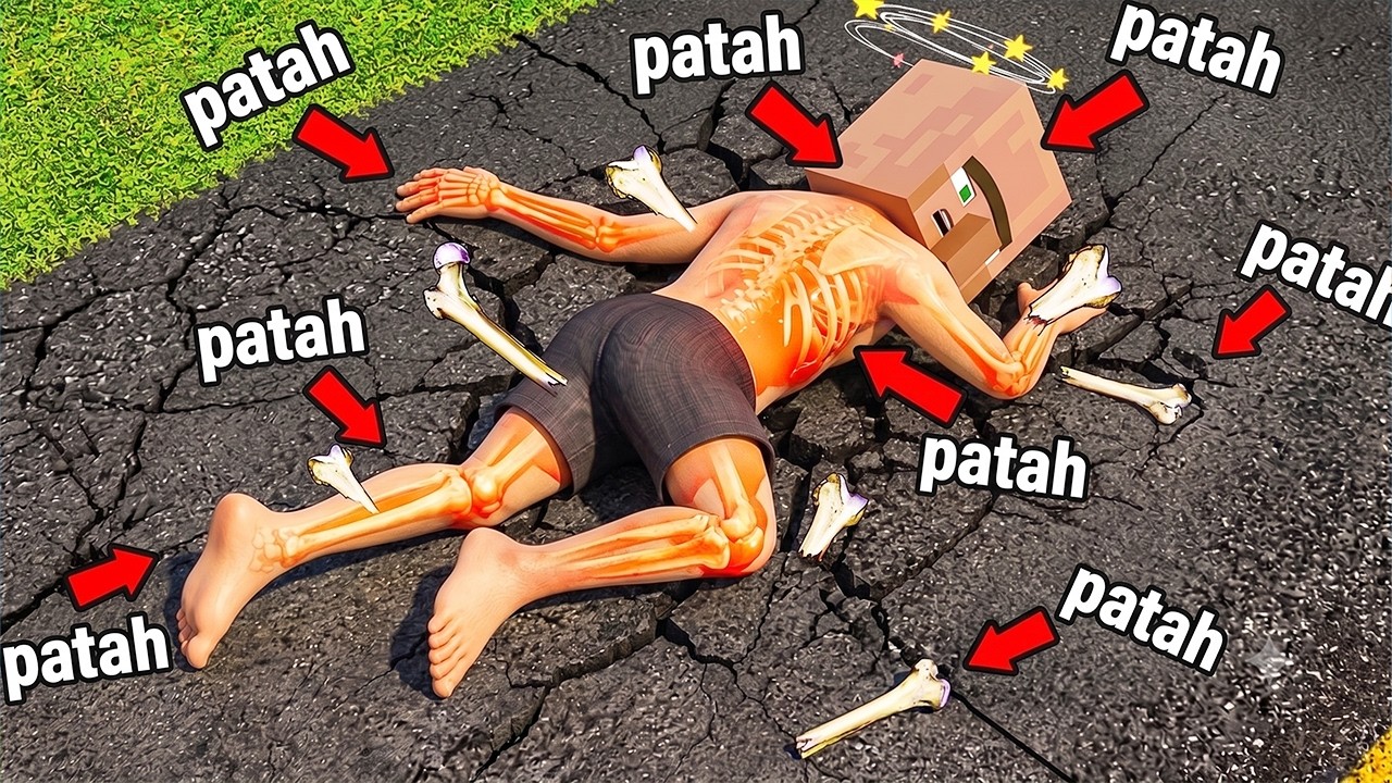GAME PATAH TULANG INI TERLALU REALISTIK SAMPE LUPA KALO DIA VILALGER WKWK !!!