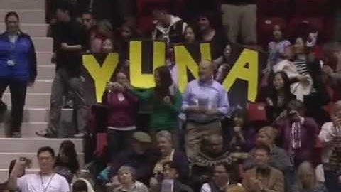 Yuna Kim 2009 SA SP 007  (Tara Lipinski commentary)