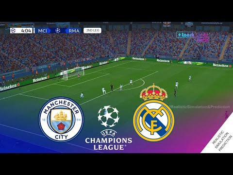 MANCHESTER CITY vs REAL MADRID | Champions League 23/24 • Simulation &amp; Prediction