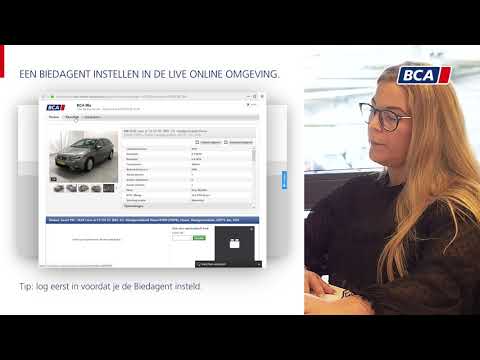 BCA Biedagent voor Live Online