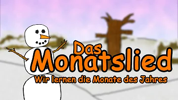 Monate Lied deutsch - Jahreszeiten lernen im Zeitraffer | "Calendar Song german" Month of the Year