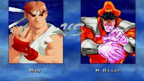Mugen Request#9 - Ryu(adamskie)(Me) vs M.Bison(CVS2)